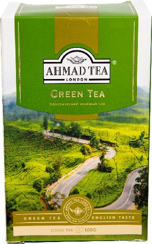 Чай зеленый Ahmad Tea Green Tea 100г