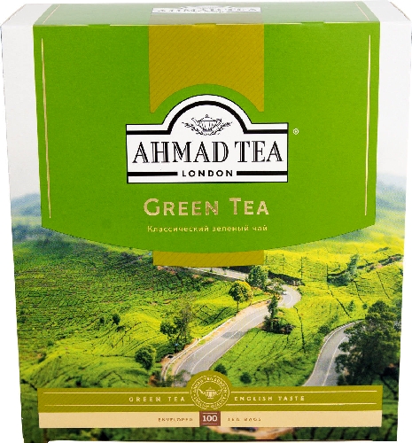 Чай зеленый Ahmad Tea 100*2г  