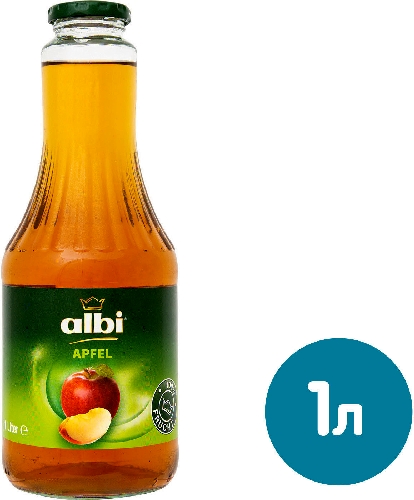 Сок Albi яблочный 1л
