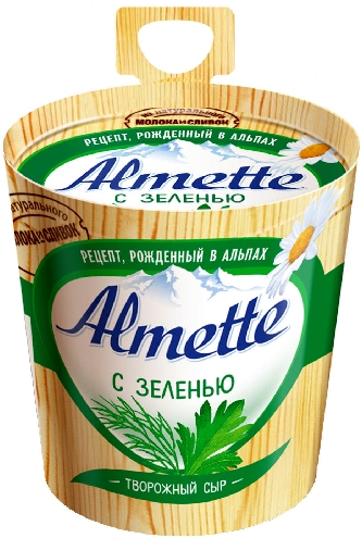 Сыр творожный Almette с зеленью  Брянск