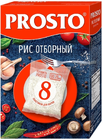 Рис Prosto Отборный 8пак*62.5г