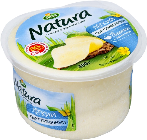 Сыр Arla Natura Сливочный легкий 30% 400г
