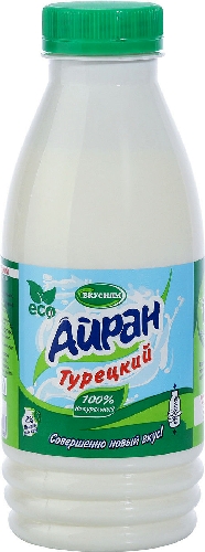 Напиток кисломолочный Вкусням Айран турецкий  Орел