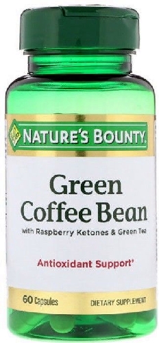 БАД Natures Bounty Зеленые кофейные зерна 66г
