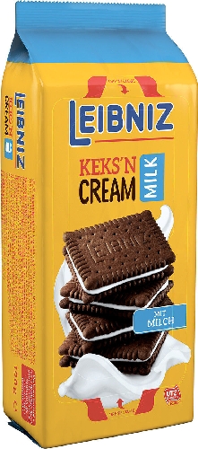 Печенье-сэндвич Bahlsen Leibniz Keksn Какао с молочным кремом 190г
