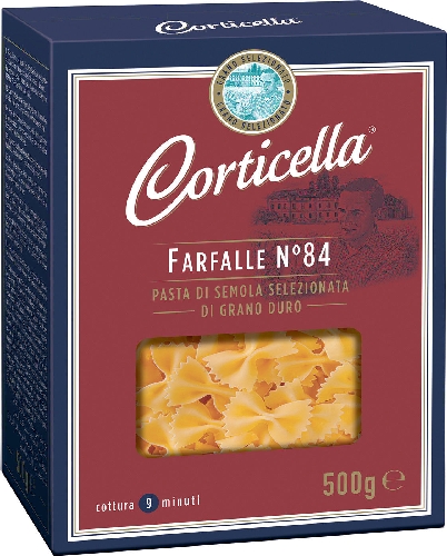 Макароны Corticella Farfalle Бантики №84 500г