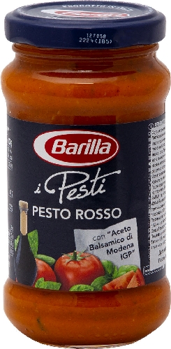 Соус Barilla Pesto Rosso с томатами базиликом 200г