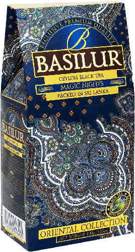 Чай черный Basilur Восточная коллекция Волшебные ночи 100г