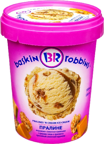 Мороженое Baskin Robbins Пралине 1л  Владимир