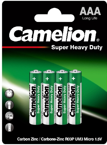 Батарейки Camelion Super heavy Duty