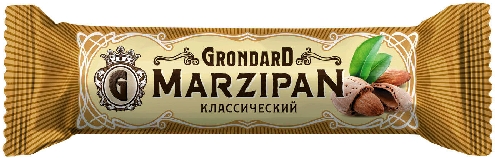 Батончик Grondard Марципановый глазированный классический 50г