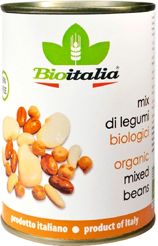 Смесь бобов BioItalia Mix Di Legumi Biologici 400г
