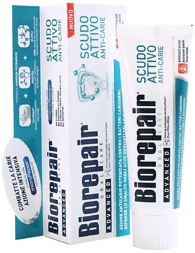 Зубная паста Biorepair PRO Active Shield Активная защита эмали зубов 75мл