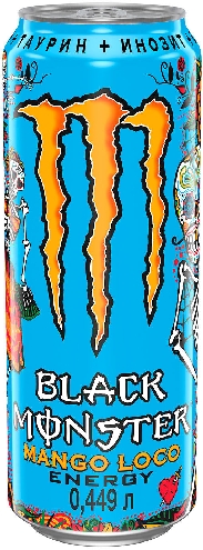 Напиток энергетический Black Monster Mango Loco Energy 499мл