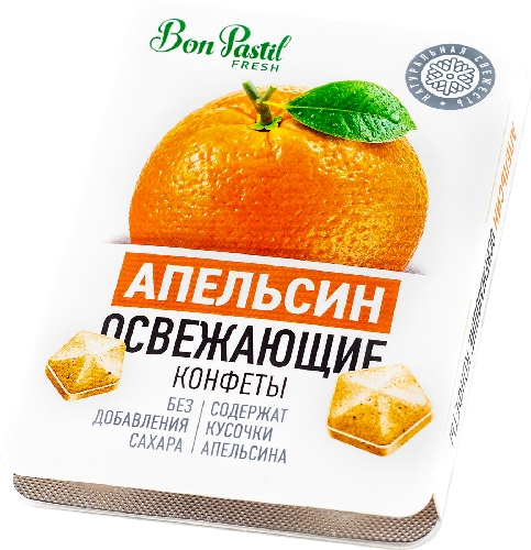Конфеты Bon Pastil Fresh Апельсин 8шт