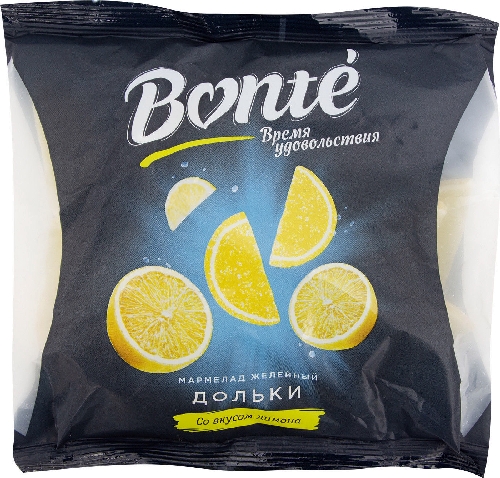 Мармелад Bonte Bakery желейный дольки лимонные 300г