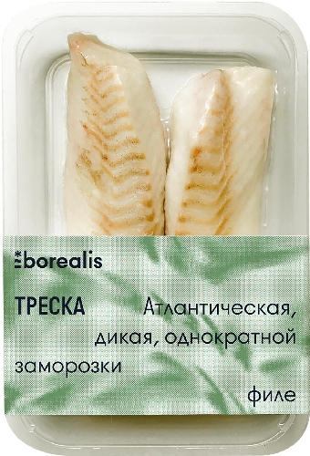 Треска Borealis филе замороженное 400г  Яхрома