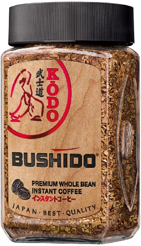 Кофе молотый в растворимом Bushido  