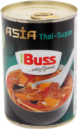 Суп Buss Бангкок Острый тайский со стеклянной лапшой и кусочками курицы 400г