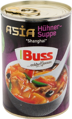 Суп Buss Шанхай с китайскими грибами и рисом 400г