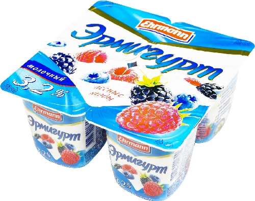 Продукт йогуртный Эрмигурт Лесные ягоды  Котлас