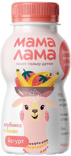 Йогурт питьевой Мама Лама с  Барнаул
