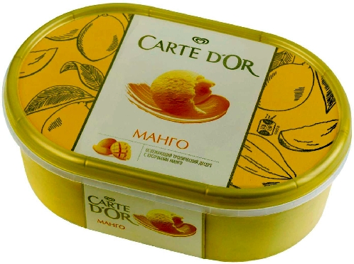 Десерт Carte Dor фруктовый с кусочками манго 575г