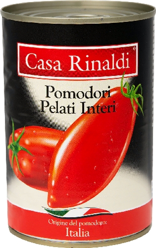 Помидоры Casa Rinaldi очищенные в томатном соке 400г
