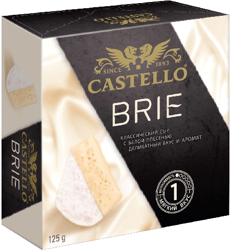 Сыр Castello Бри с белой плесенью 50% 125г