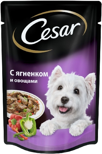 Корм для собак Cesar ягненок