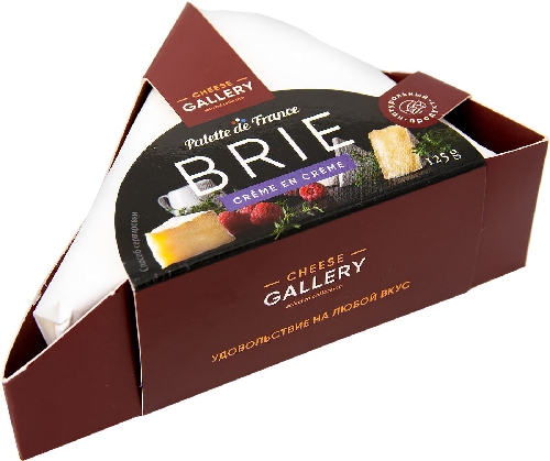Сыр Cheese Gallery сливочный с белой плесенью 60% 125г