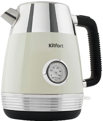 Чайник электрический Kitfort КТ-633-3 бежевый  Бийск