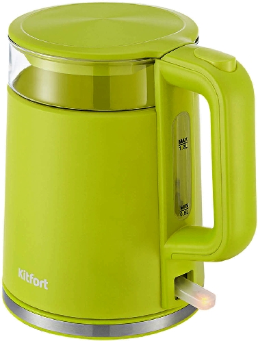 Чайник электрический Kitfort КТ-6123-2 салатовый  Бийск