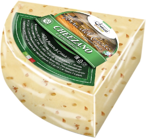 Сыр Cheezzi Чизано с пажитником 50% 0.2-0.4кг