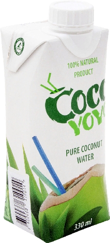 Вода кокосовая Cocoyoyo чистая 330мл  Старый Оскол