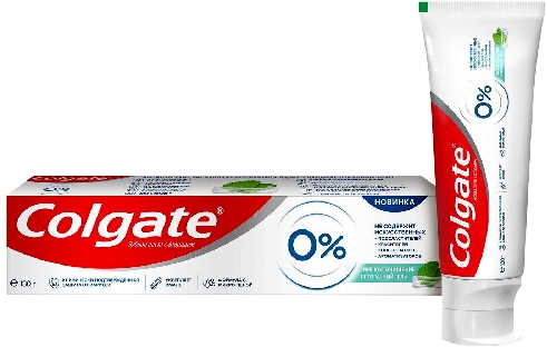 Зубная паста Colgate 0% Мягкое