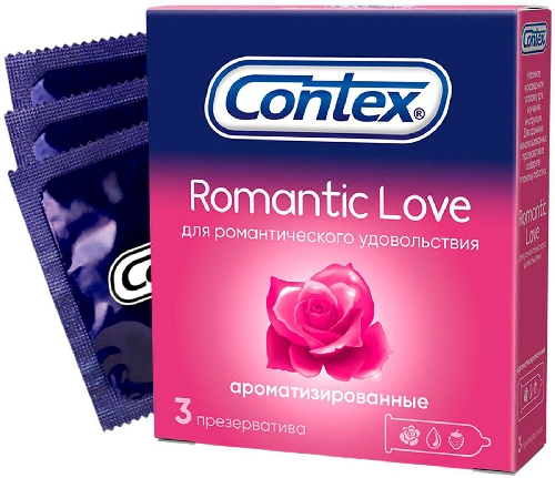 Презервативы Romantic Love ароматизированные 3шт