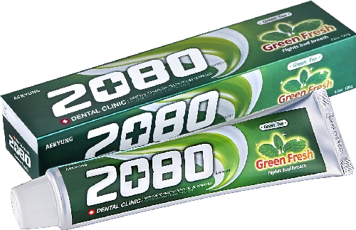 Зубная паста Dental clinic 2080 Зеленый чай 120г