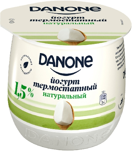 Йогурт Danone Термостатный 1.5% 160г