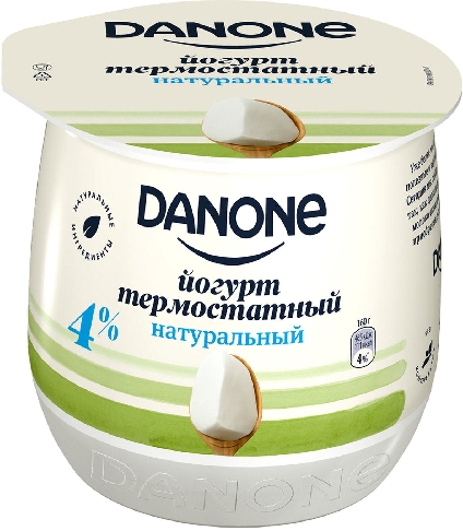 Йогурт Danone Термостатный 4% 160г  Орел