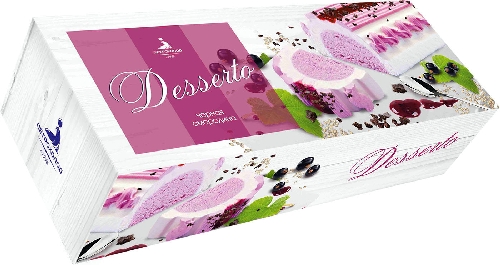 Мороженое Desserto Ваниль и Черная