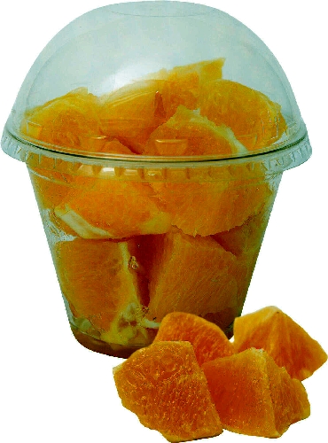 Апельсин резанный кусочками 0.2-0.25кг 9006783  Колодезный