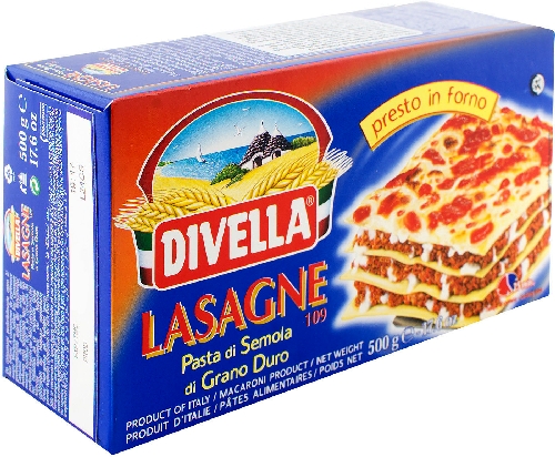 Листы для лазаньи Divella Lasagne 500г