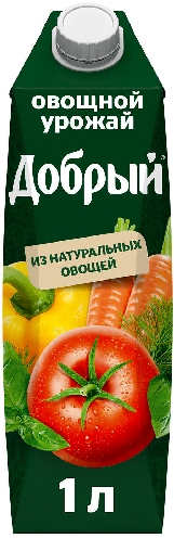 Нектар Добрый Овощной урожай Мультиовощной  Москва