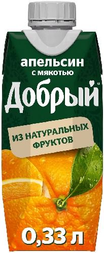 Нектар Добрый Апельсин с мякотью