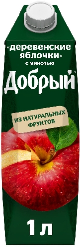 Нектар Добрый Яблочный 2л 9012619  Брянск