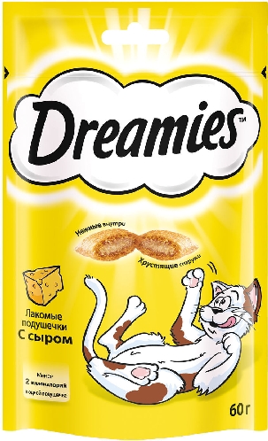 Лакомство для кошек Dreamies с  Боровск