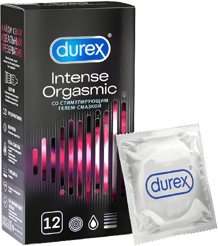 Презервативы Durex Intense Orgasmic 12шт