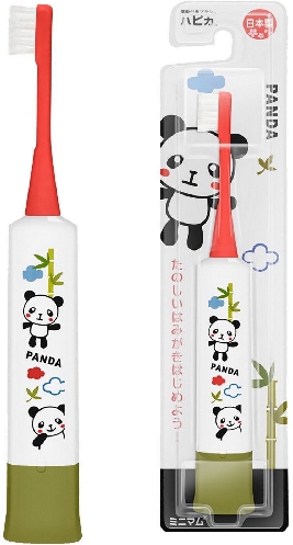 Электрическая зубная щётка Hapica DBK-5RWG Panda детская звуковая