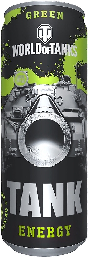 Напиток World of Tanks Green энергетический 450мл